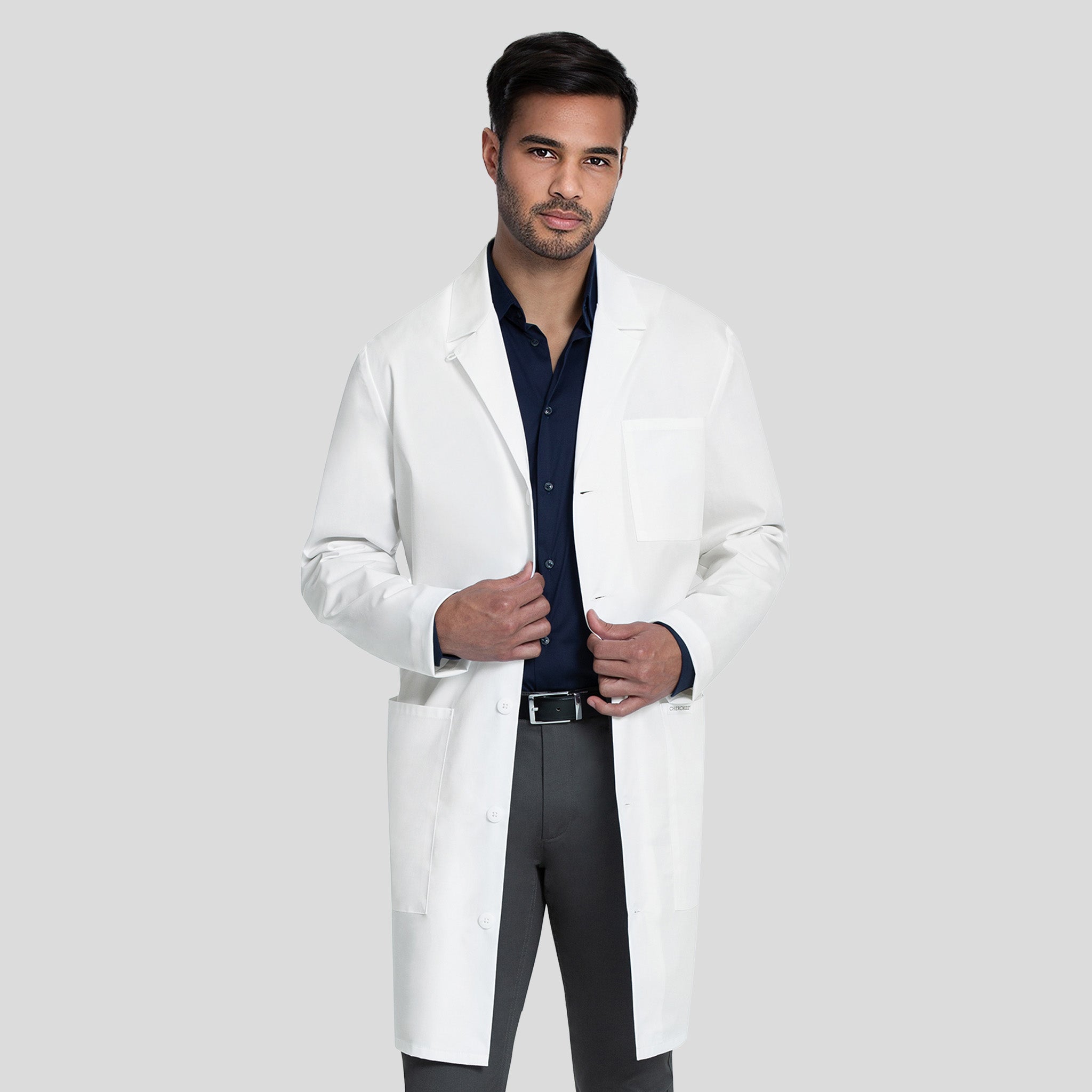 Men's Button Front 38" Lab Coat