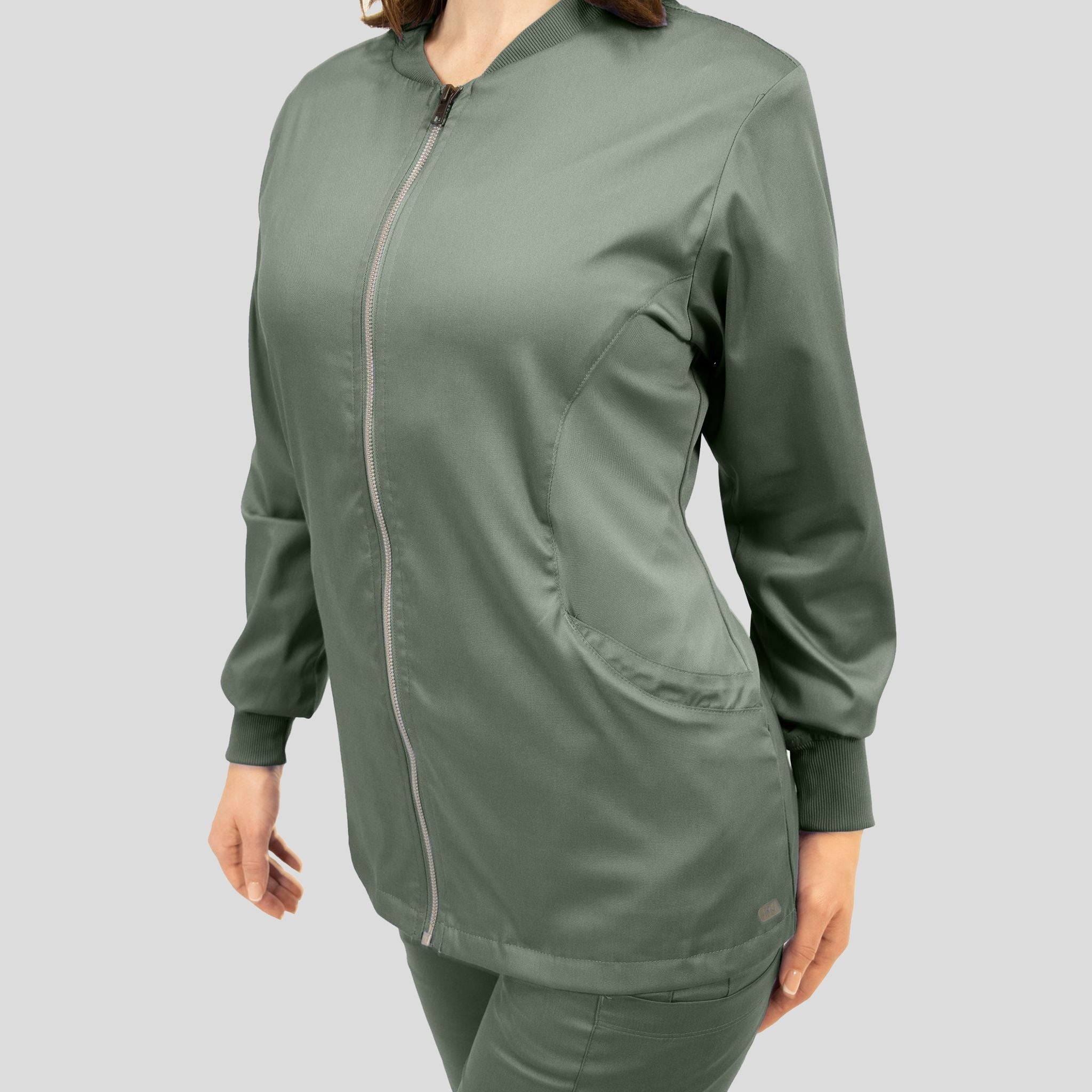 Womenβs Zip Jacket | Olive