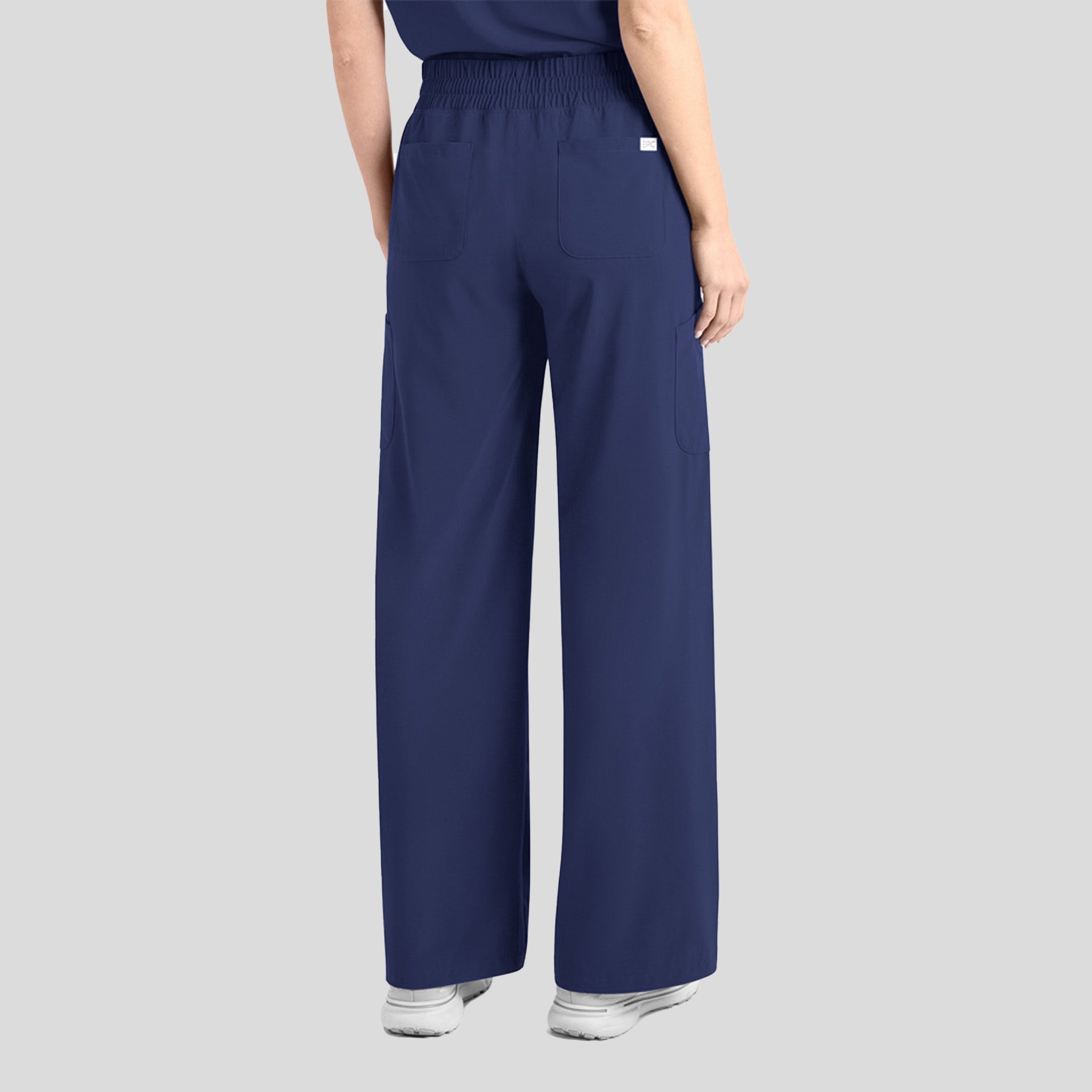 Womenโs Wide Leg Pant | Navy