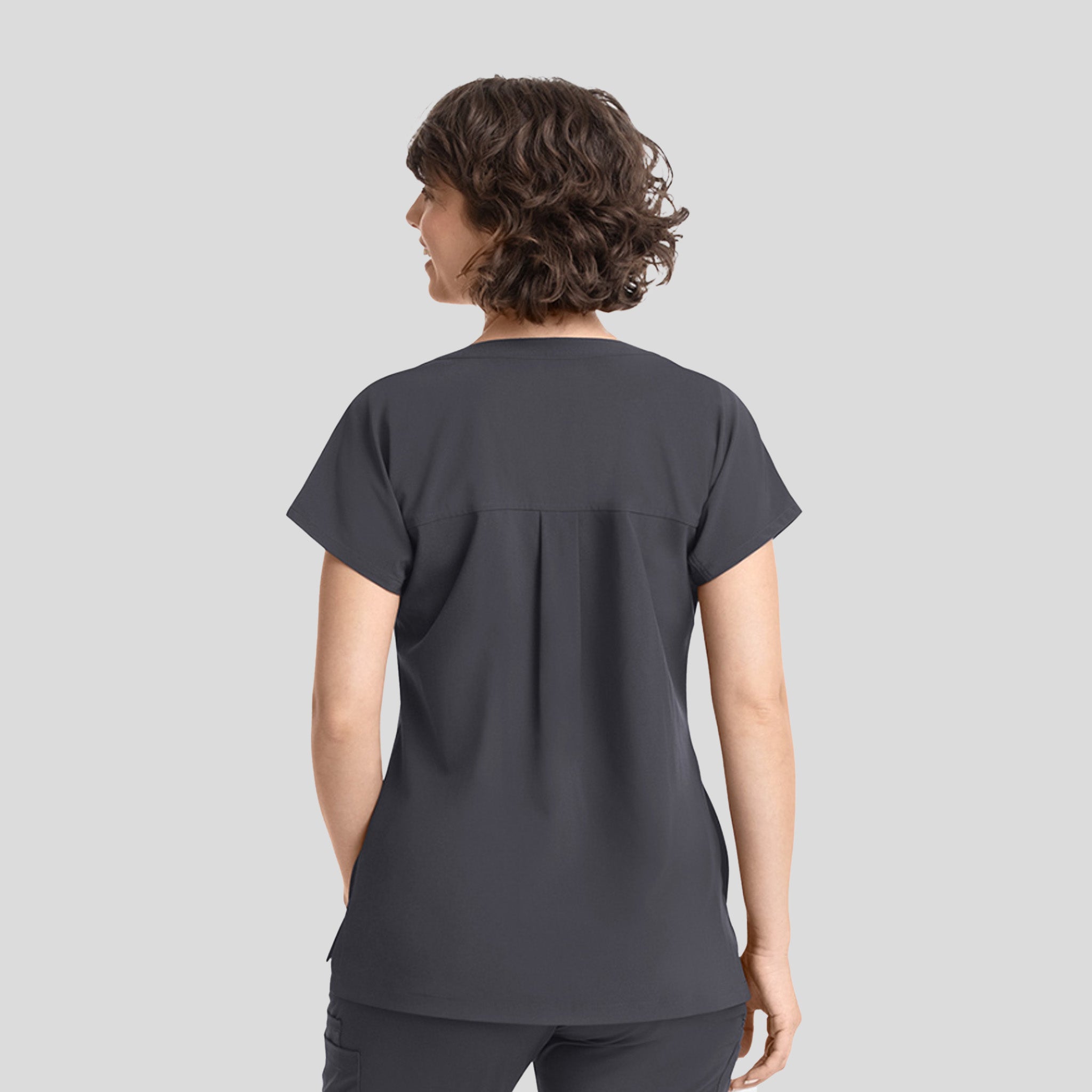 Womenβs Dolman 3 Pocket Top | Pewter