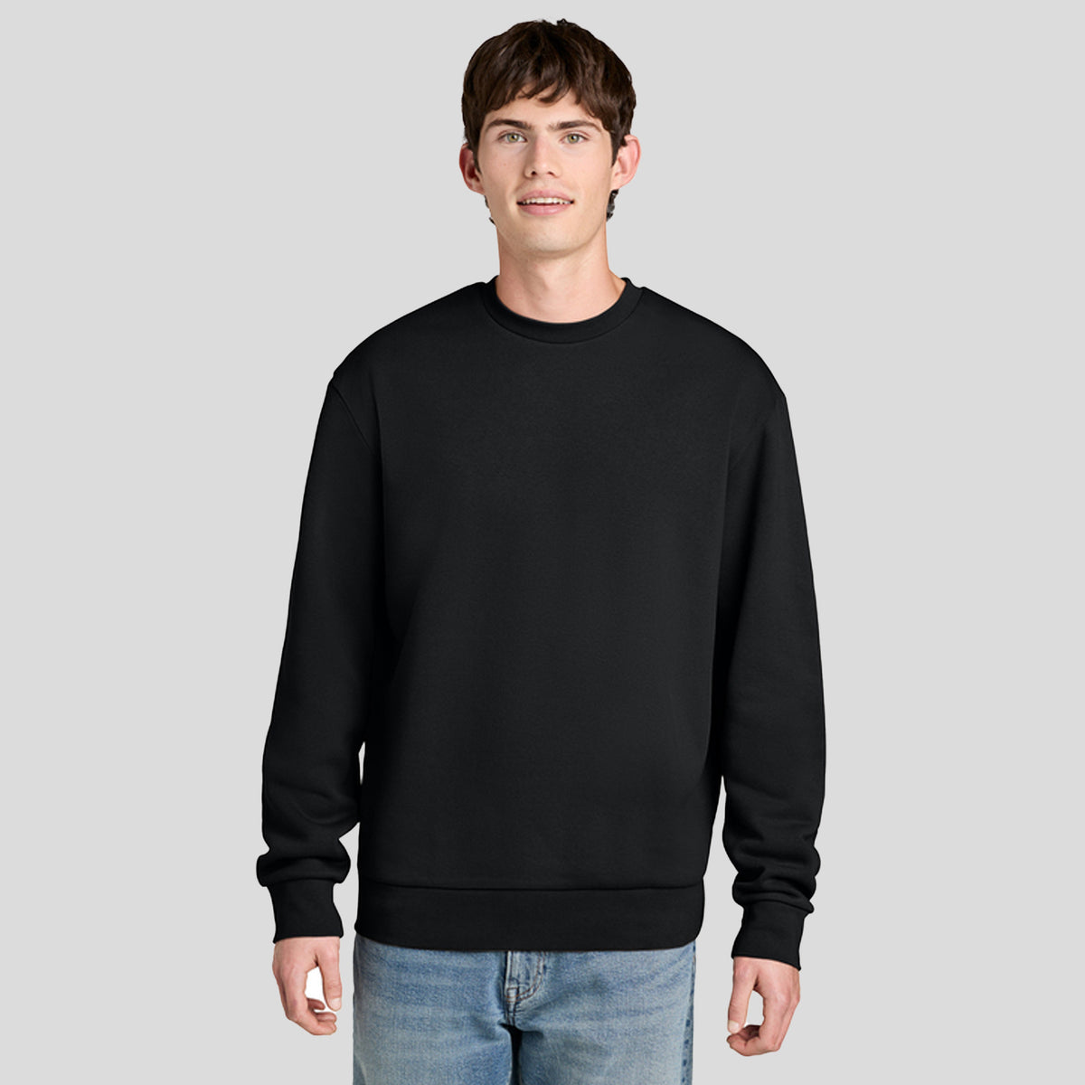 MelloFleece Crew Sweater | Black